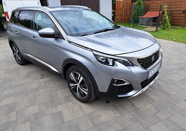 Peugeot 5008 cena 71000 przebieg: 95000, rok produkcji 2017 z Chodzież małe 137